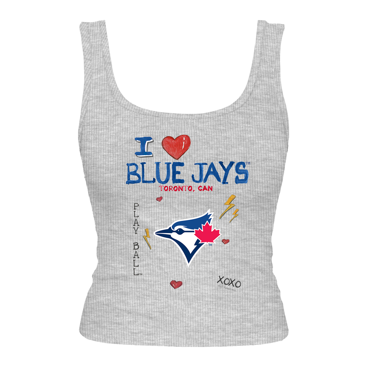 Toronto Blue Jays I Heart Blue Jays Emmy Tank
