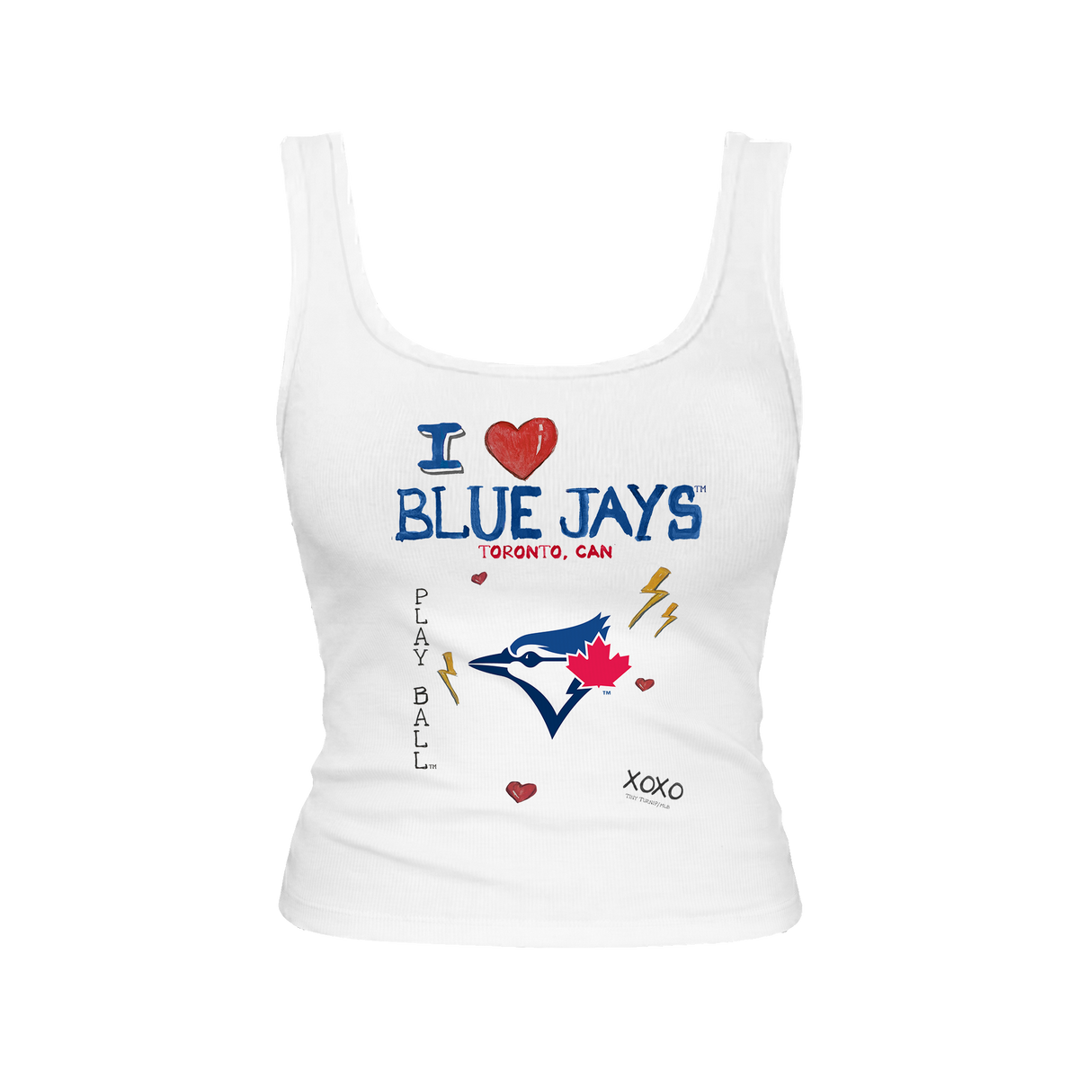 Toronto Blue Jays I Heart Blue Jays Emmy Tank