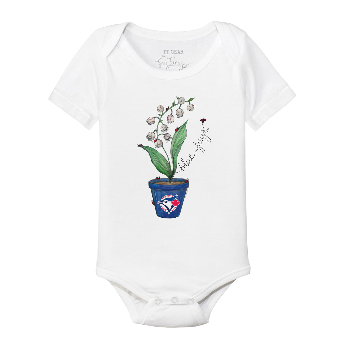 Toronto Blue Jays Ladybug Short Sleeve Snapper