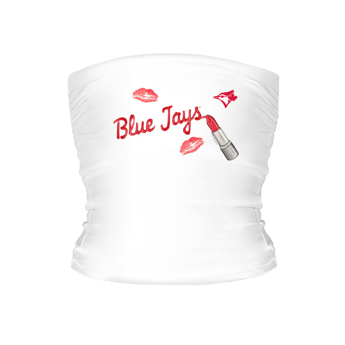 Toronto Blue Jays Lipstick Tube Top - Tiny Turnip