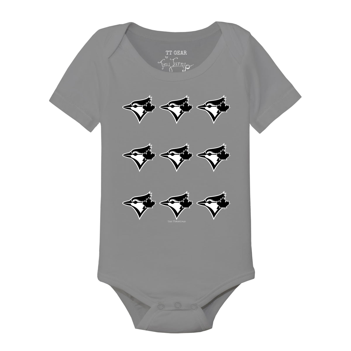 Toronto Blue Jays Logo Grid Short Sleeve Snapper