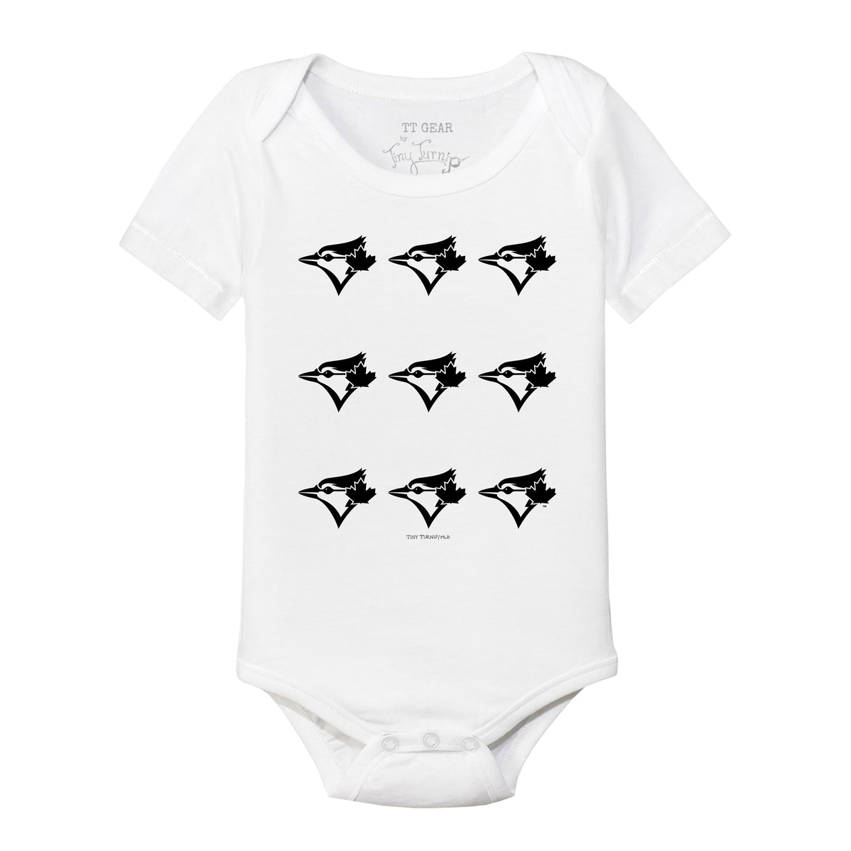 Toronto Blue Jays Logo Grid Short Sleeve Snapper