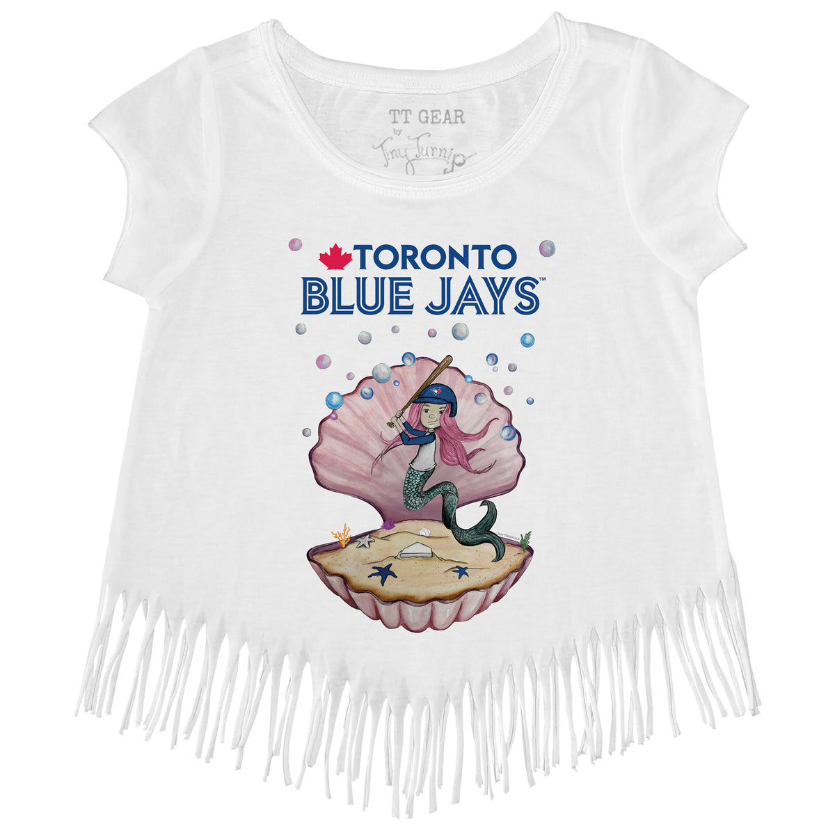 Toronto Blue Jays Mermaid Fringe Tee