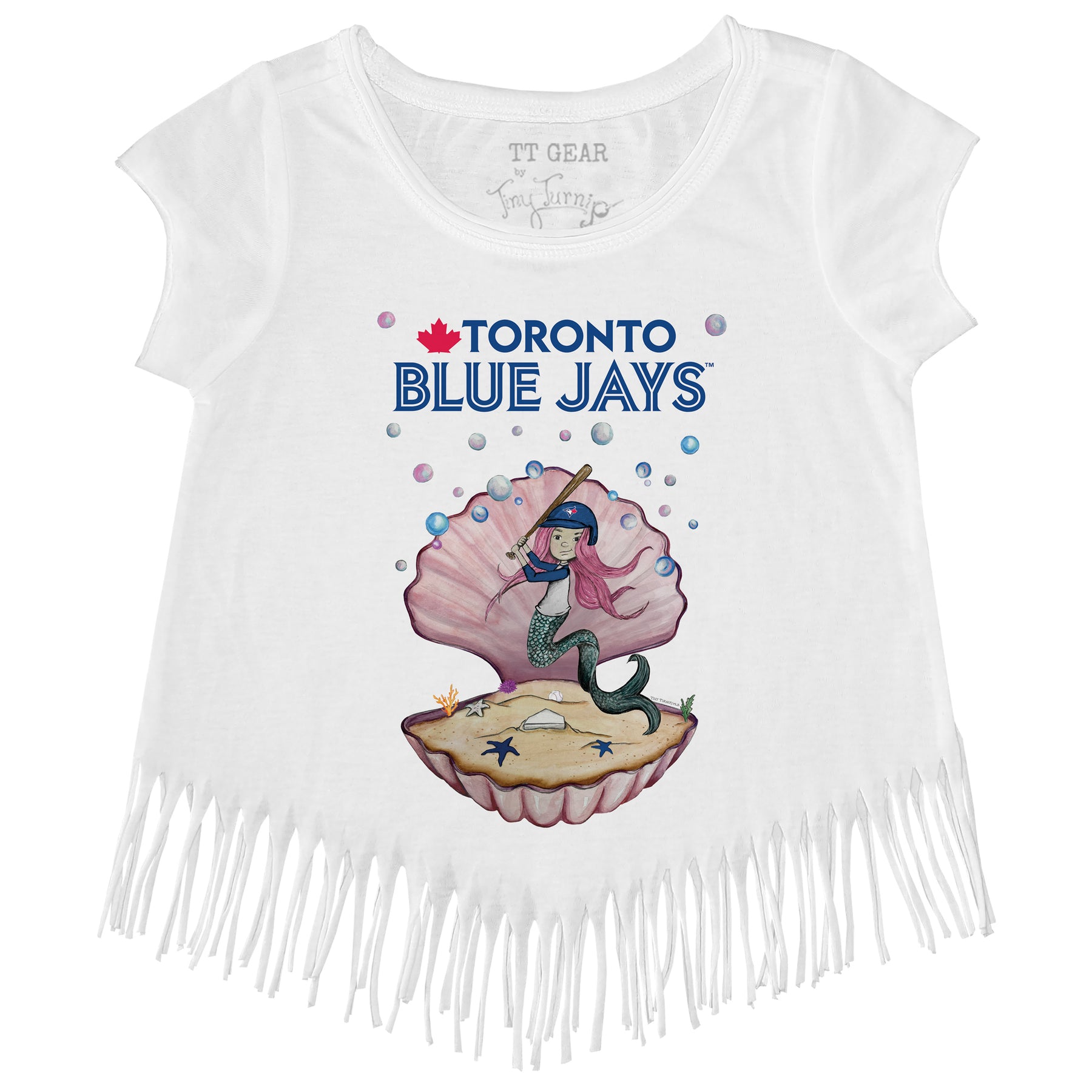Toronto Blue Jays Mermaid Fringe Tee
