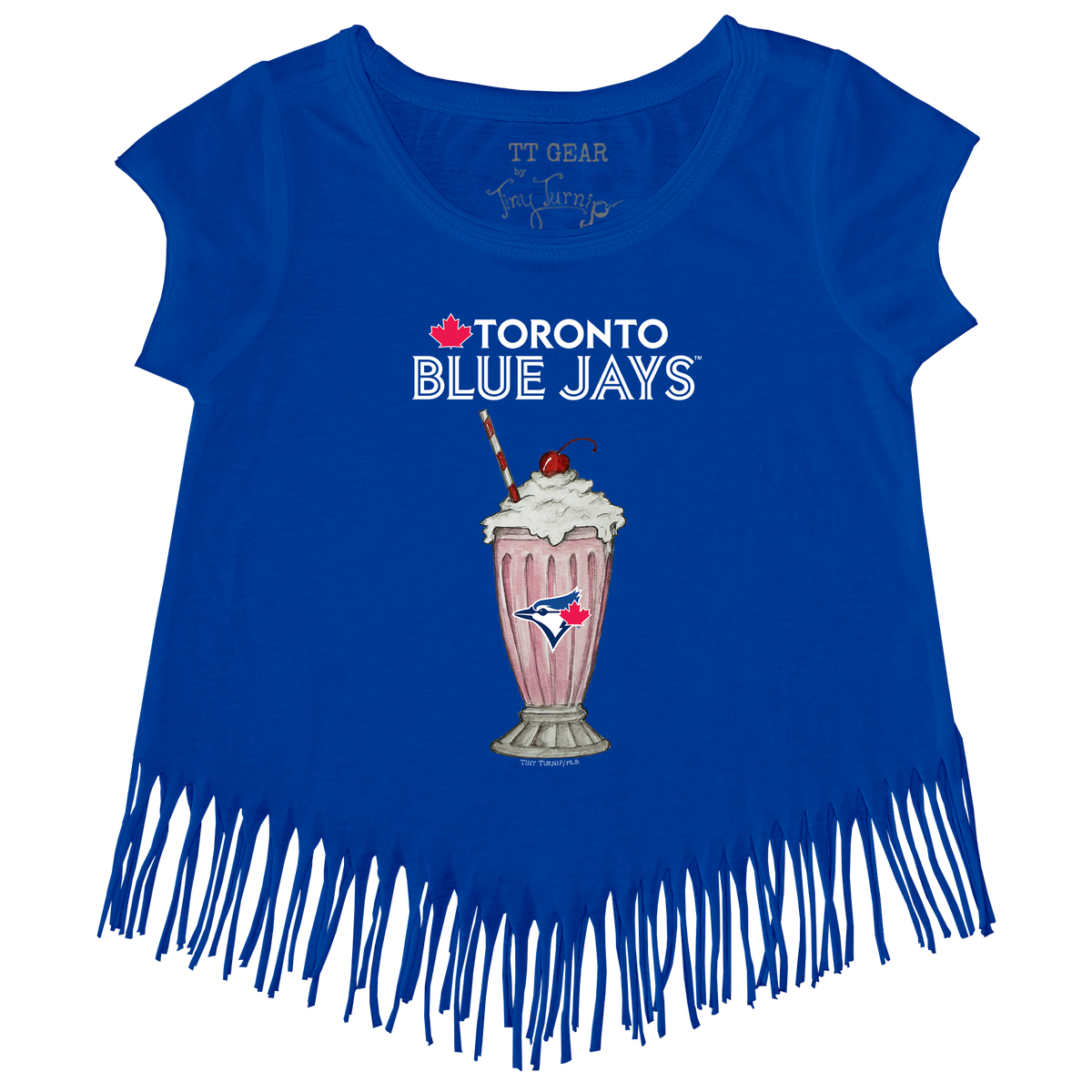 Toronto Blue Jays Milkshake Fringe Tee