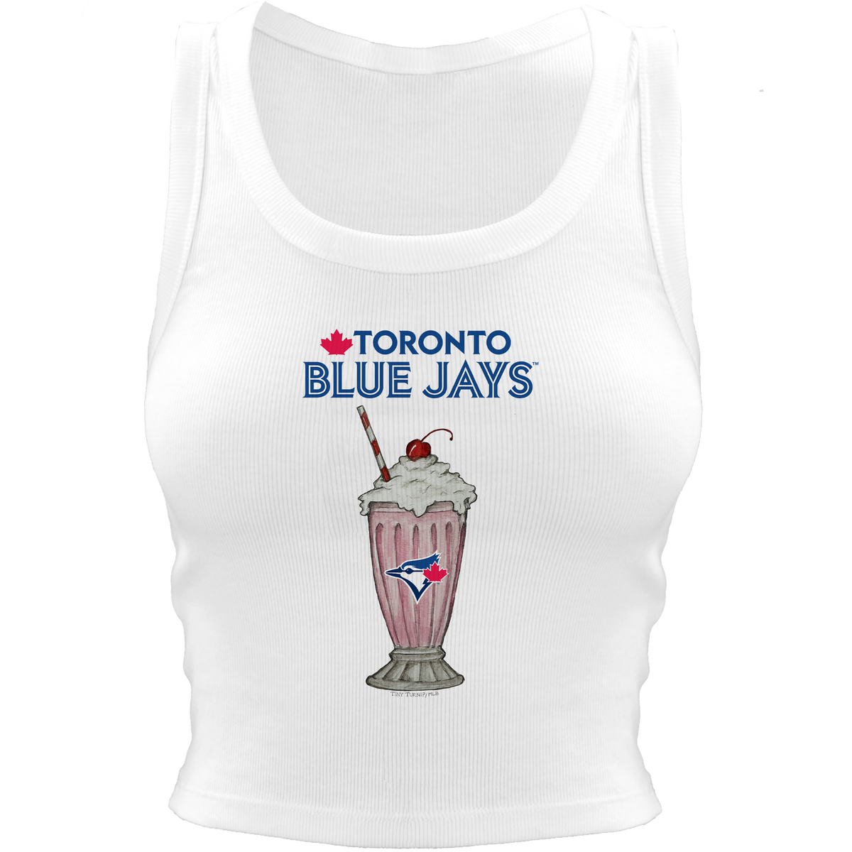 Toronto Blue Jays Milkshake Crop Tank