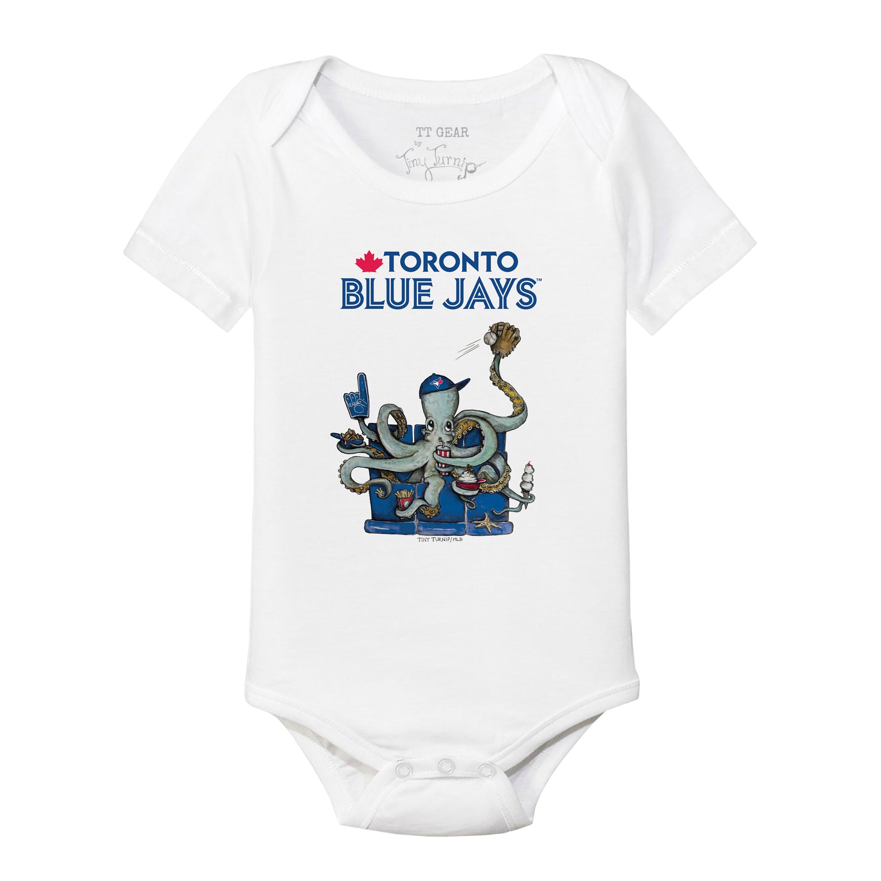 Toronto Blue Jays Octopus Short Sleeve Snapper