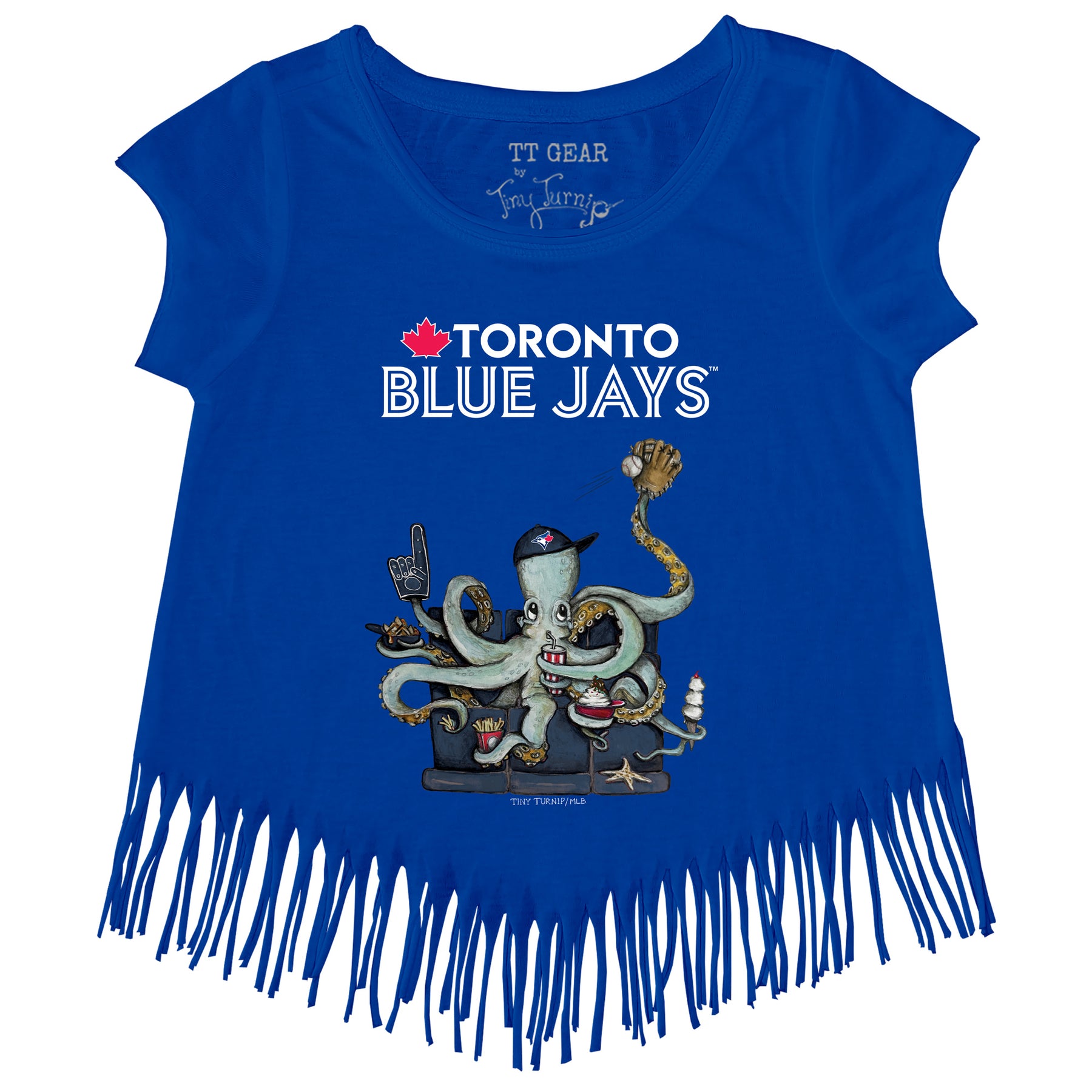 Toronto Blue Jays Octopus Fringe Tee