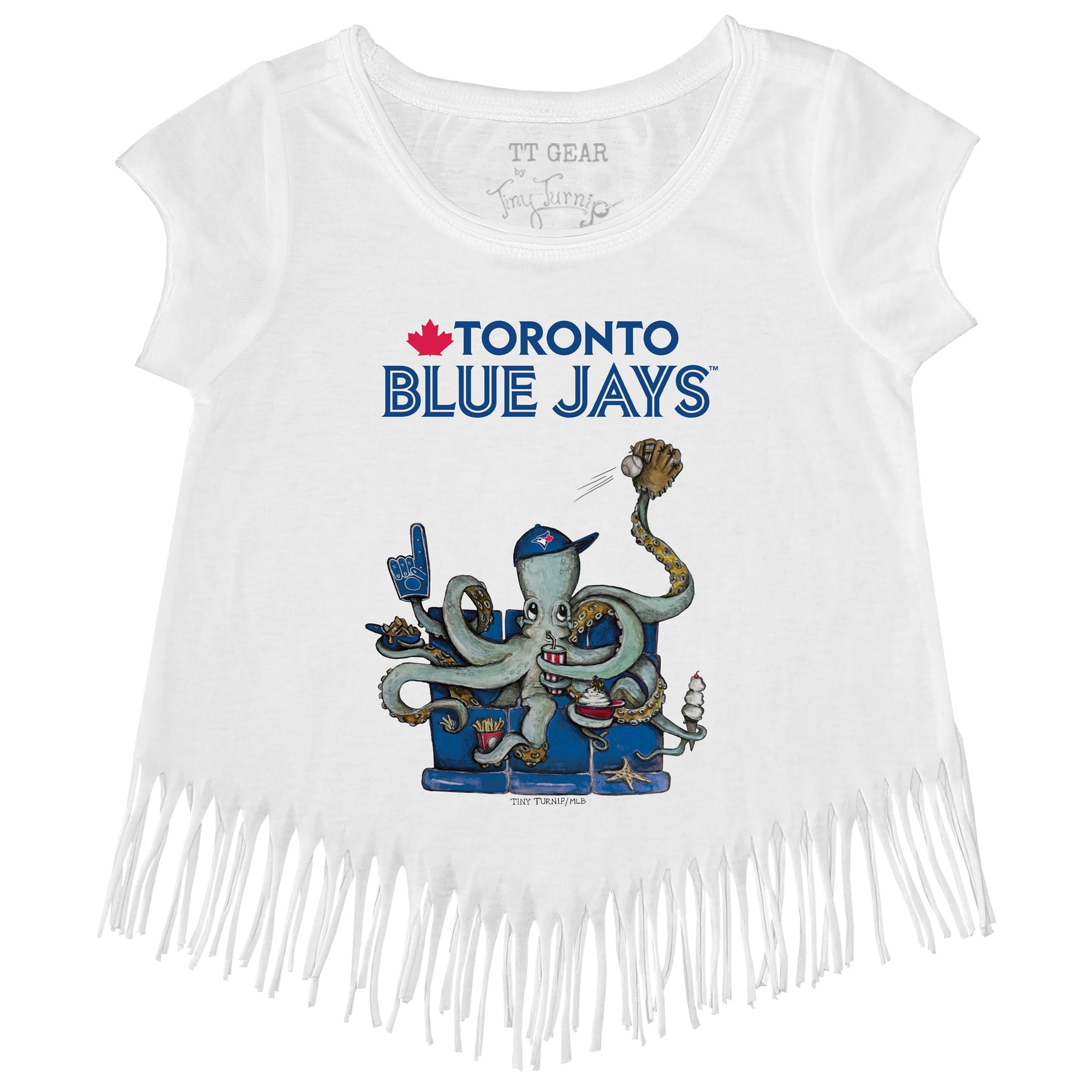 Toronto Blue Jays Octopus Fringe Tee