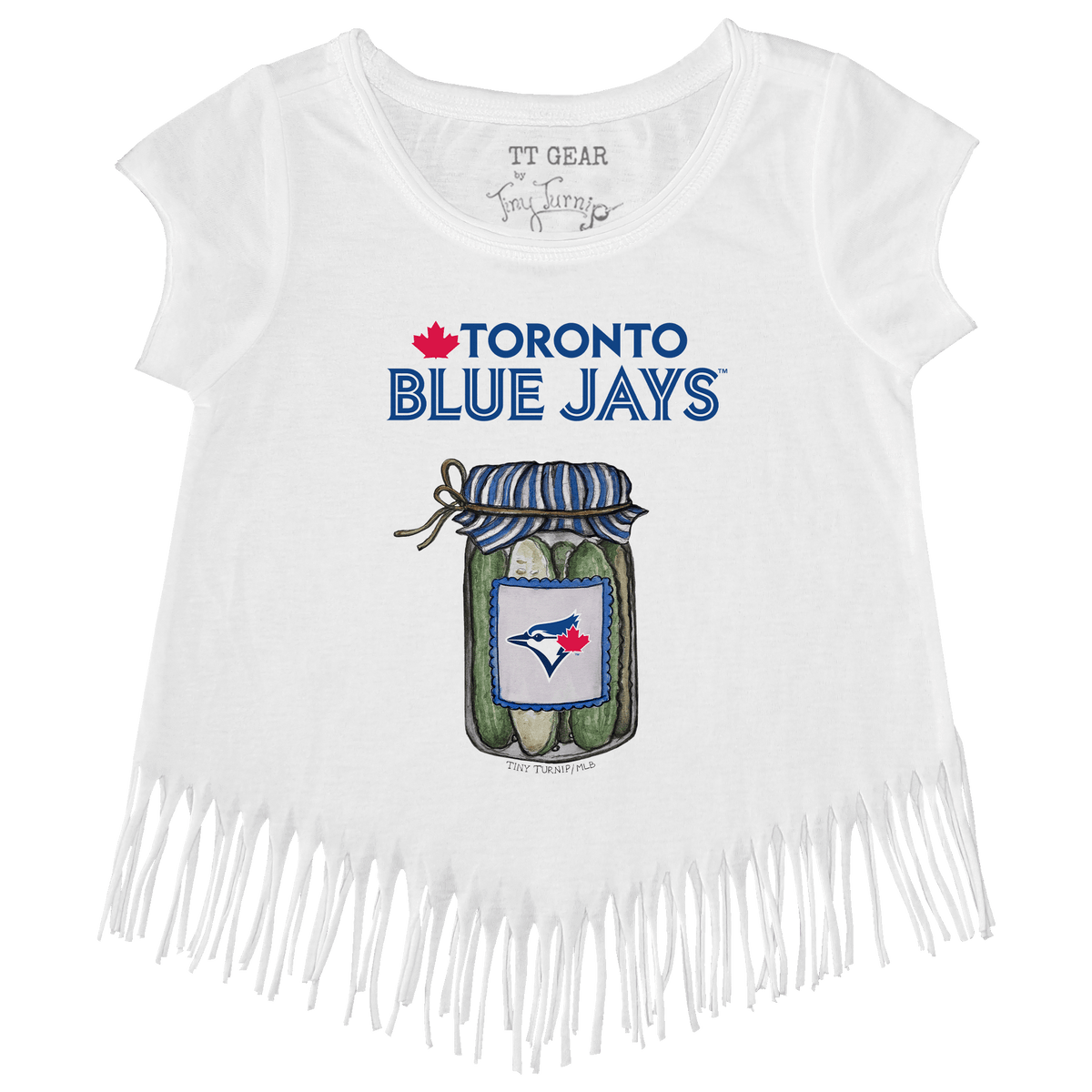 Toronto Blue Jays Pickle Jar Fringe Tee