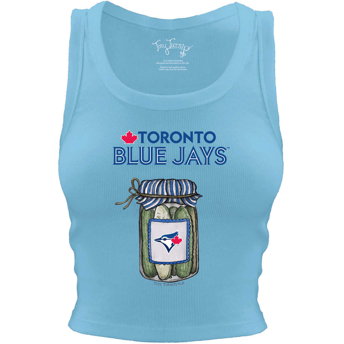 Toronto Blue Jays Pickle Jar Crop Tank