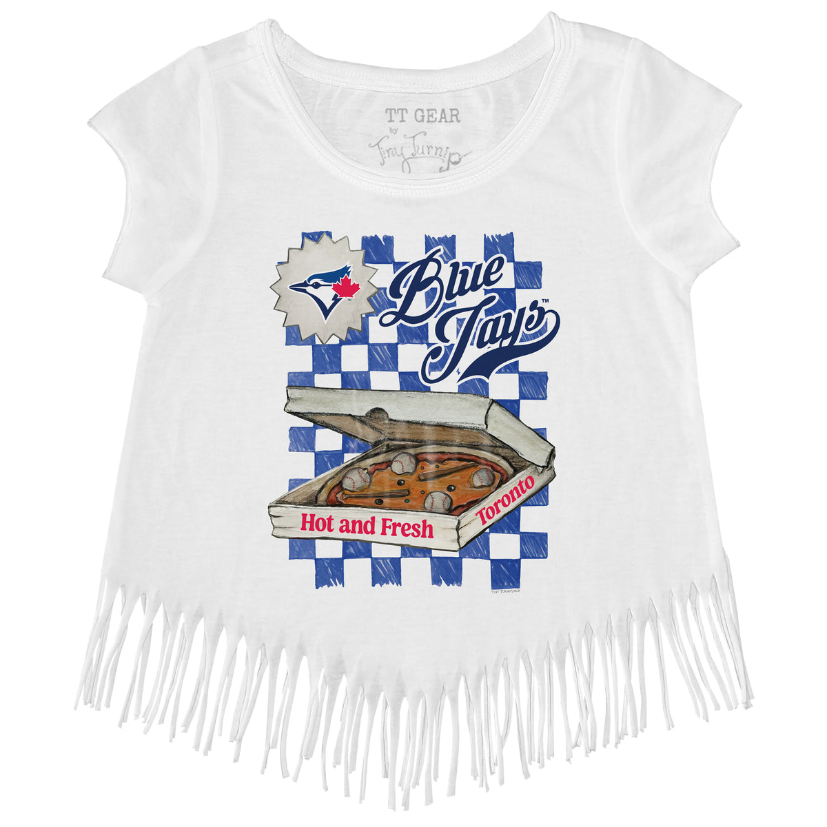 Toronto Blue Jays Pizza Fringe Tee