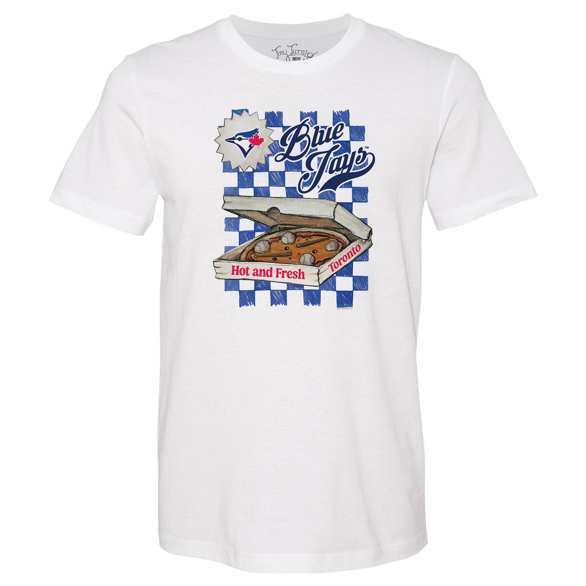 Toronto Blue Jays Pizza Tee Shirt