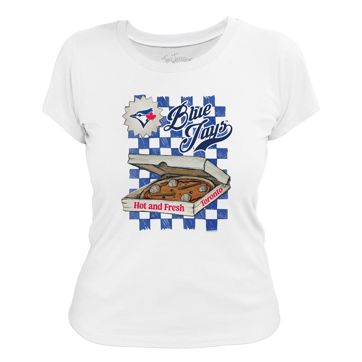 Toronto Blue Jays Pizza Tee Shirt