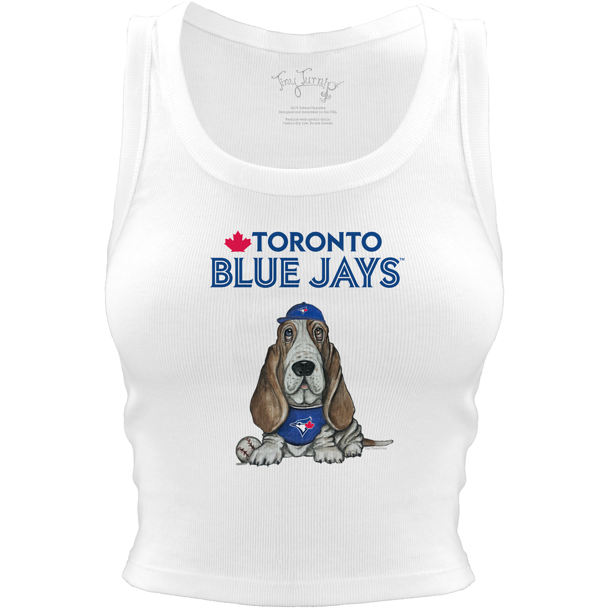 Toronto Blue Jays Puddy Crop Tank - Tiny Turnip