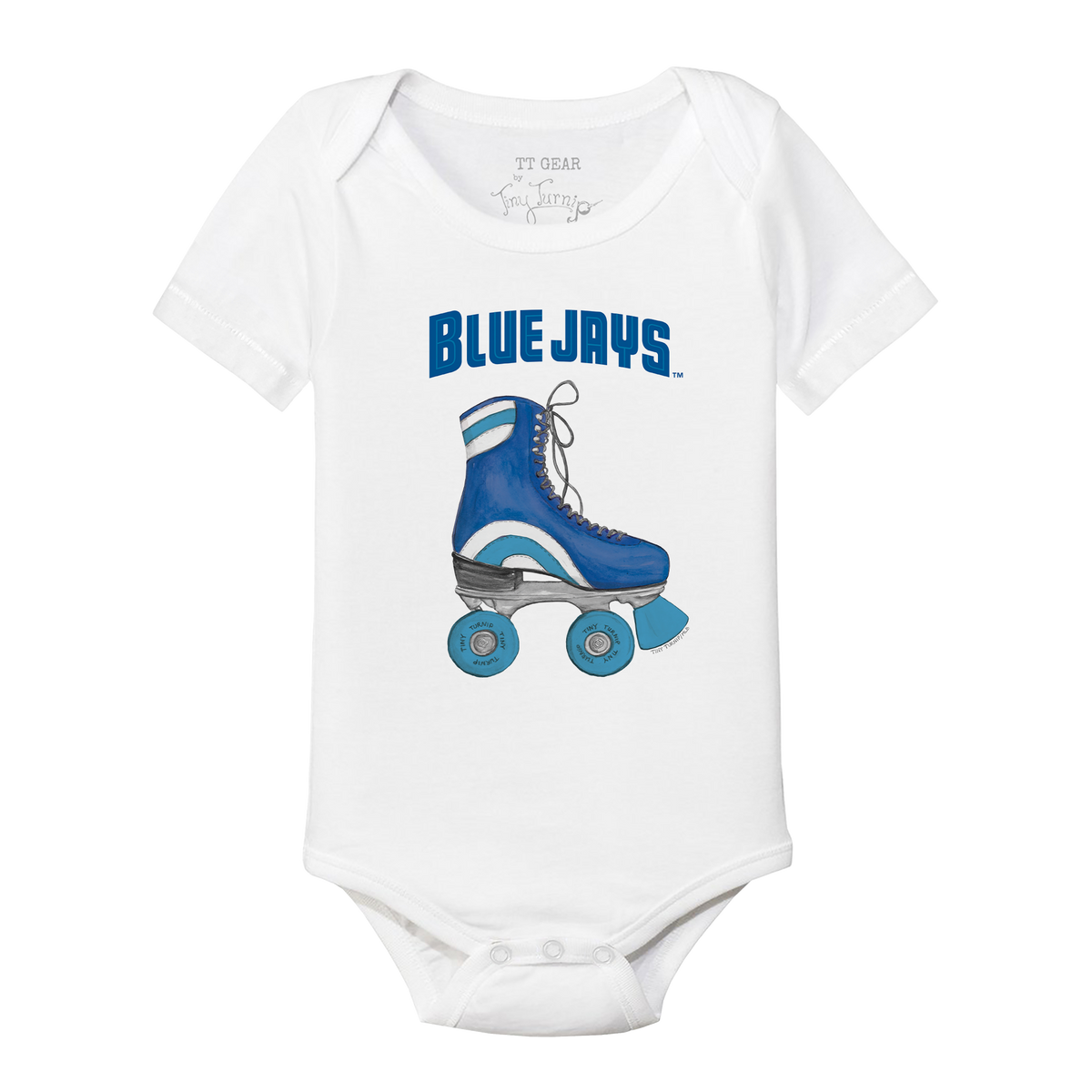 Toronto Blue Jays Retro Skate Short Sleeve Snapper