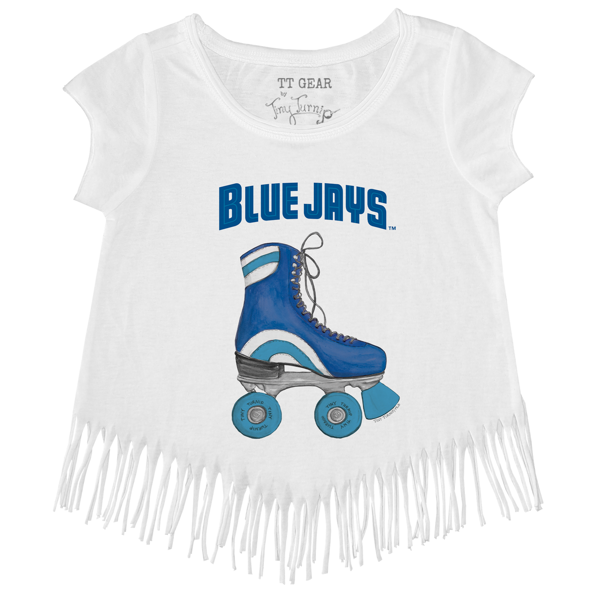 Toronto Blue Jays Retro Skate Fringe Tee