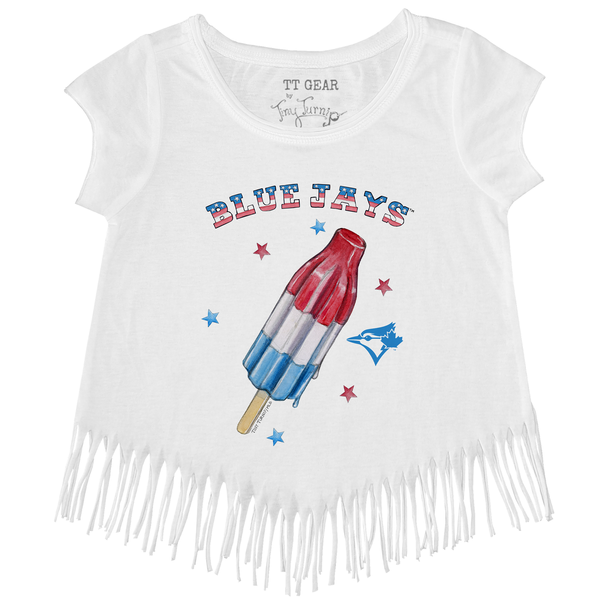 Toronto Blue Jays Rocket Pop Fringe Tee