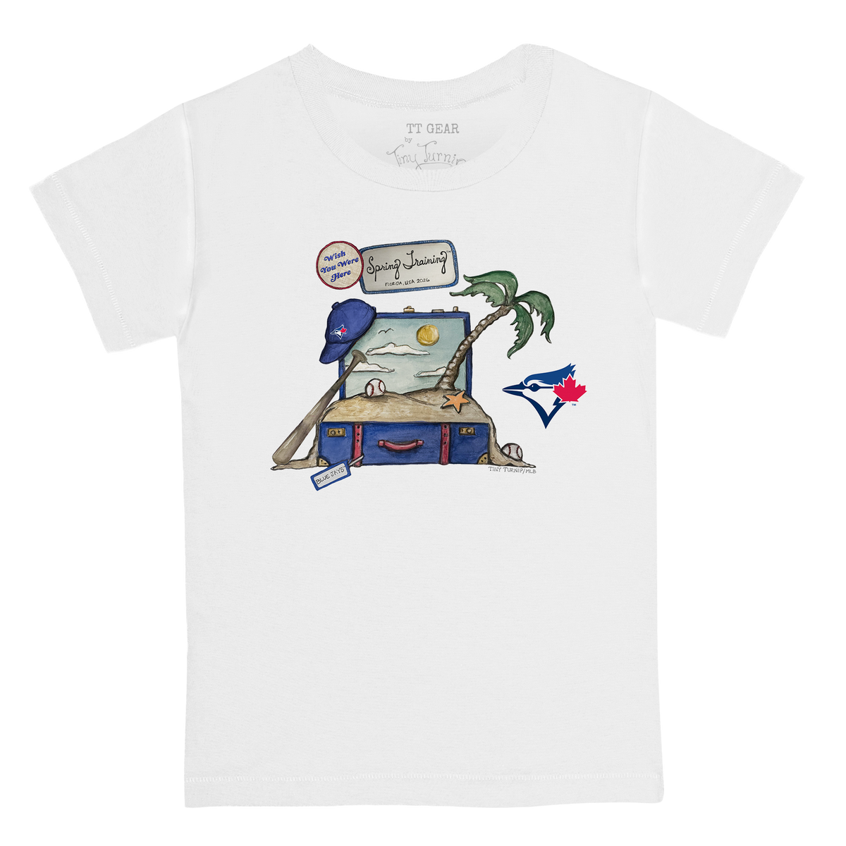 Toronto Blue Jays Spring Training 2026 Kid's Tee Shirt - Tiny Turnip