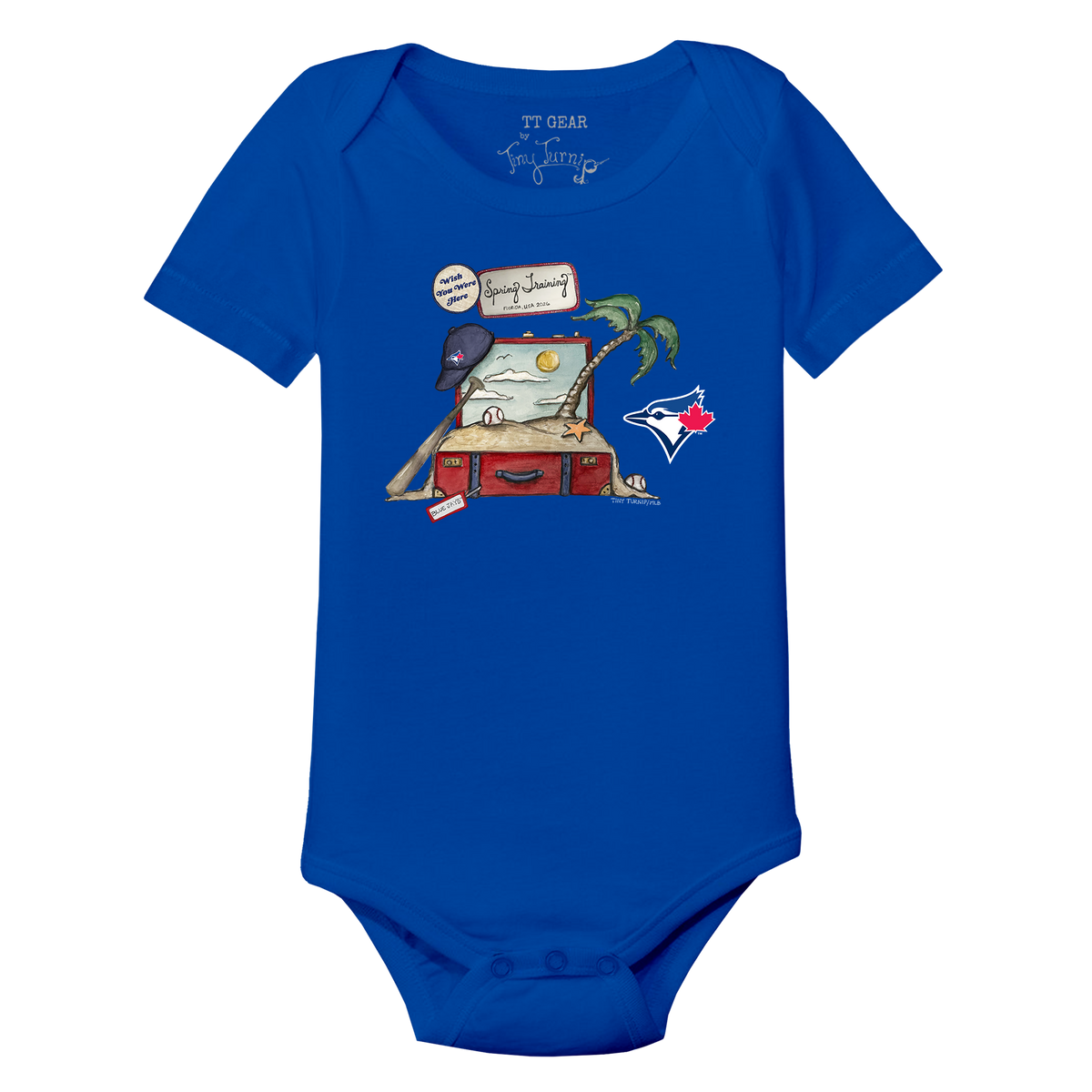 Toronto Blue Jays Spring Training 2026 Short Sleeve Snapper - Tiny Turnip