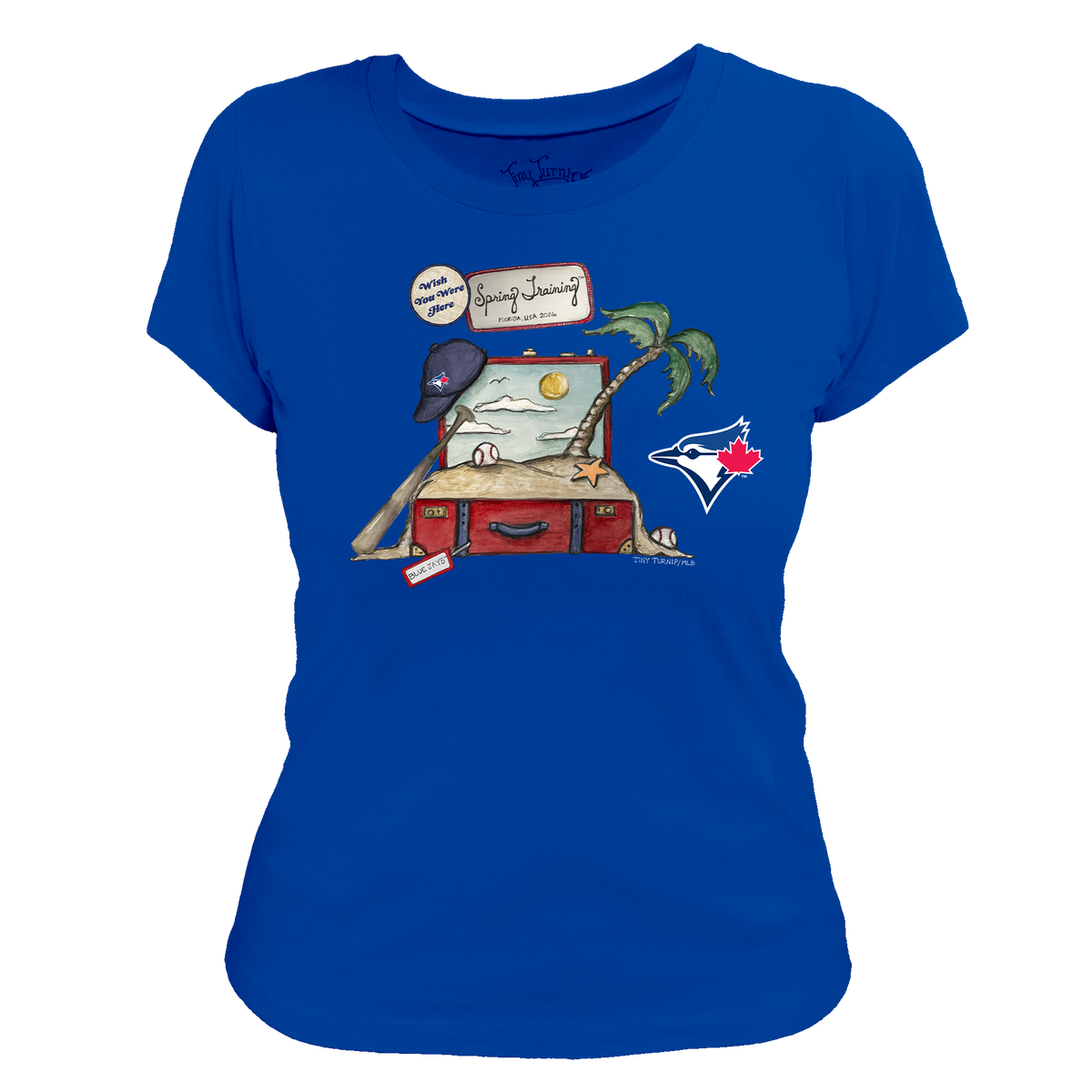 Toronto Blue Jays Spring Training 2026 Women's Tee Shirt - Tiny Turnip