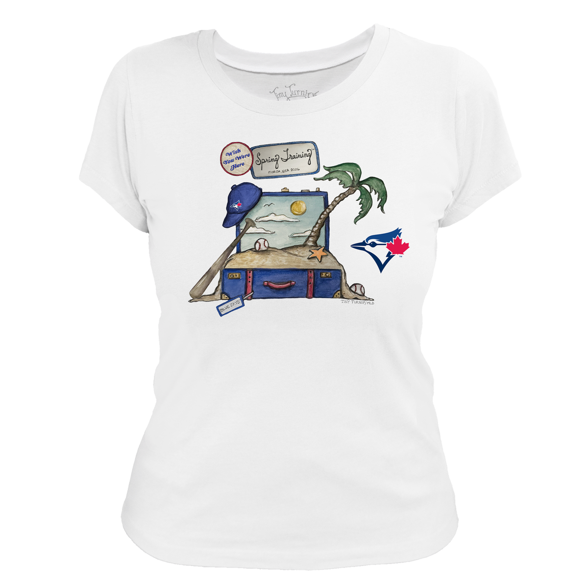 Toronto Blue Jays Spring Training 2026 Women's Tee Shirt - Tiny Turnip