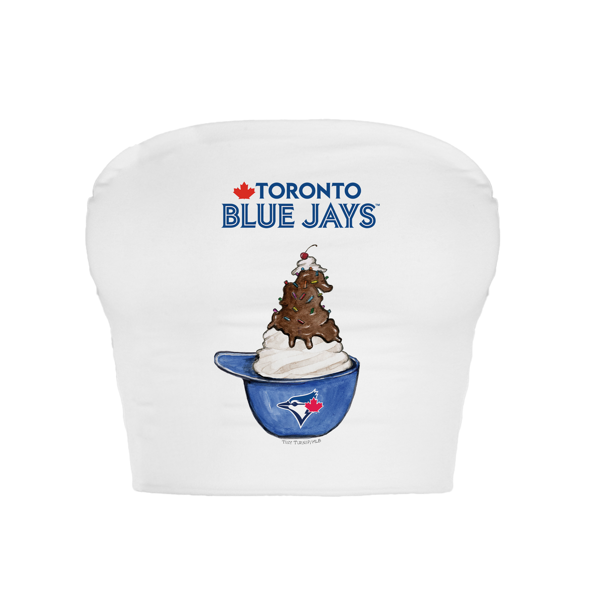 Toronto Blue Jays Sundae Helmet Crop Tube Top