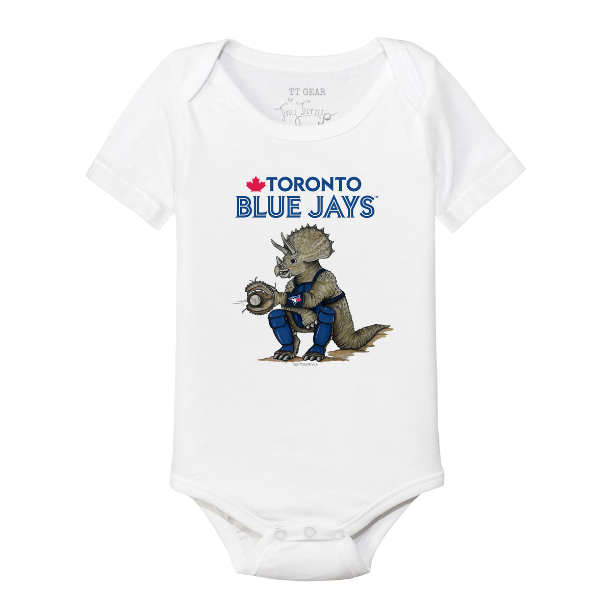 Toronto Blue Jays Triceratops Short Sleeve Snapper