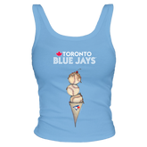 Toronto Blue Jays Triple Scoop Ribbed Tank