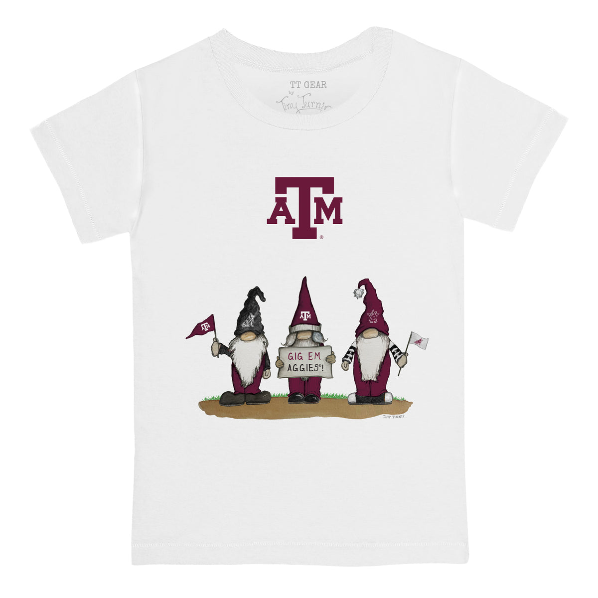 Texas A&M Aggies Gnomes Tee Shirt