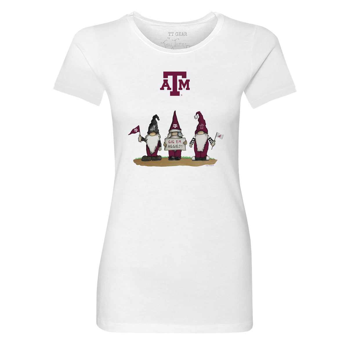 Texas A&M Aggies Gnomes Tee Shirt