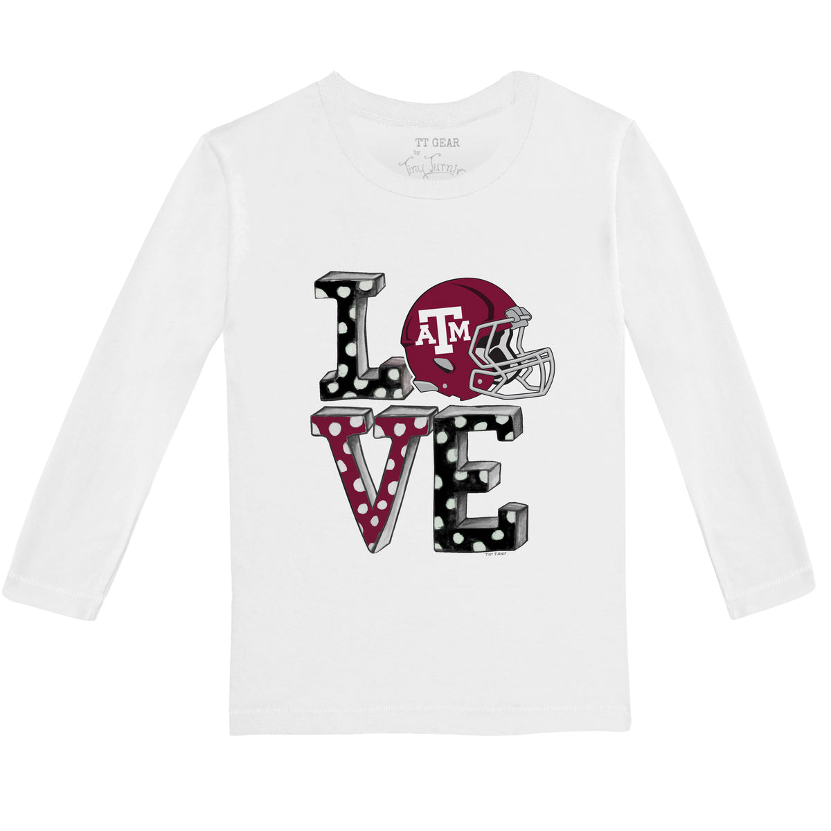 Texas A&M Aggies Love Long-Sleeve Tee Shirt