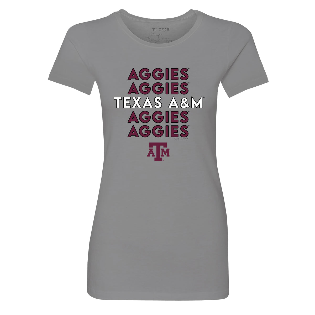 Texas A&M Aggies Stacked Tee Shirt