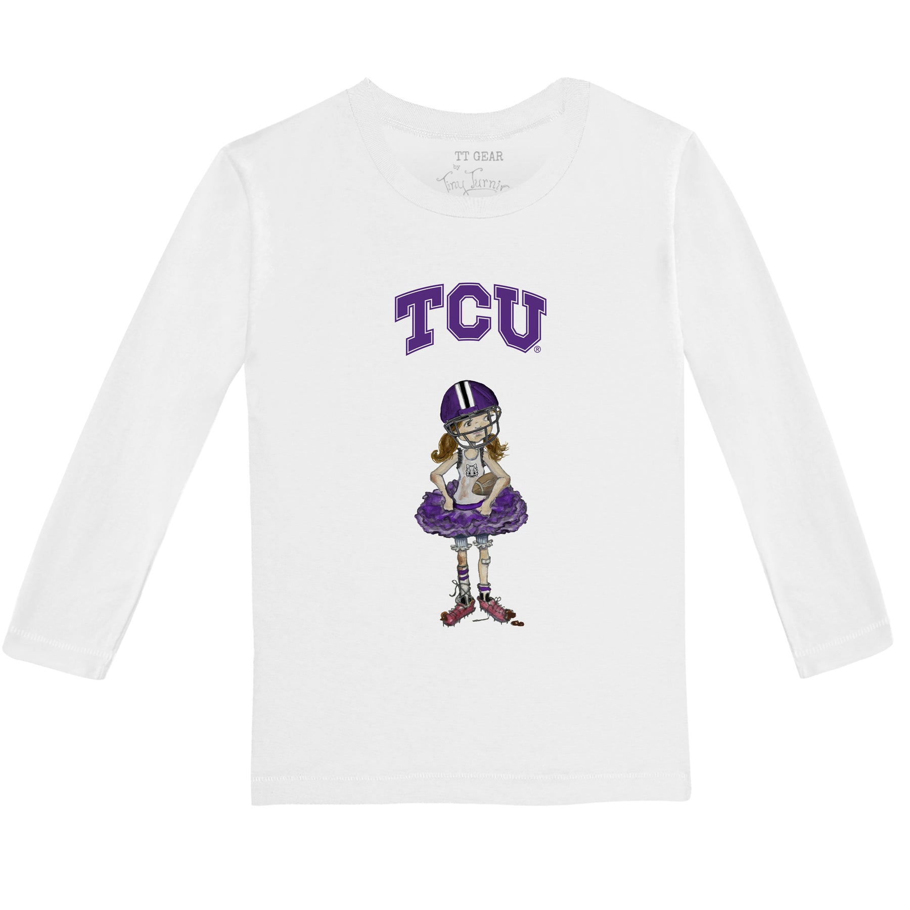 TCU Horned Frogs Babes Long-Sleeve Tee Shirt