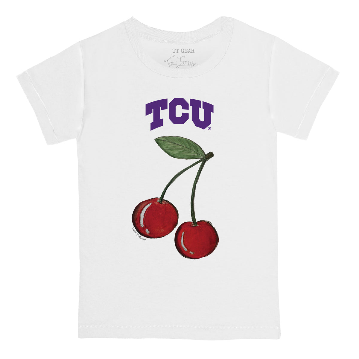 TCU Horned Frogs Cherry Tee Shirt