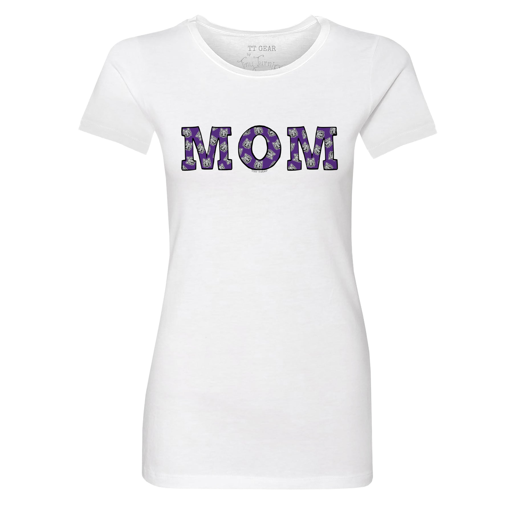 TCU Horned Frogs Mom Tee Shirt