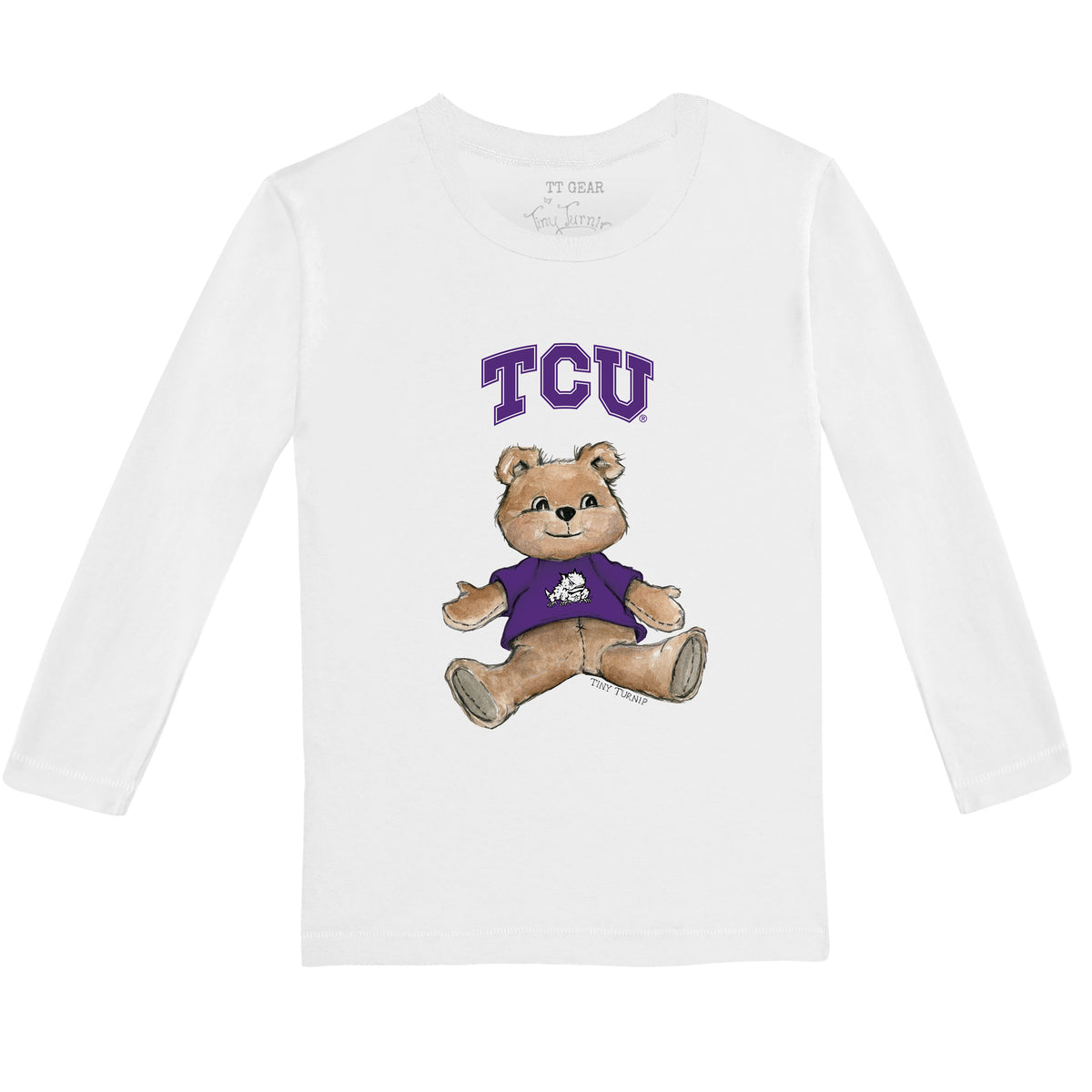 TCU Horned Frogs Teddy Long-Sleeve Tee Shirt