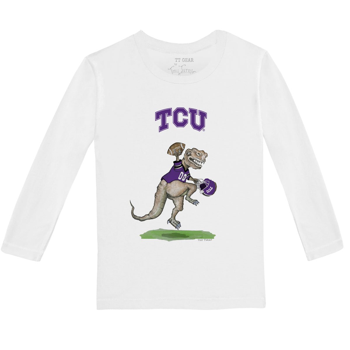 TCU Horned Frogs TT Rex Long-Sleeve Tee Shirt