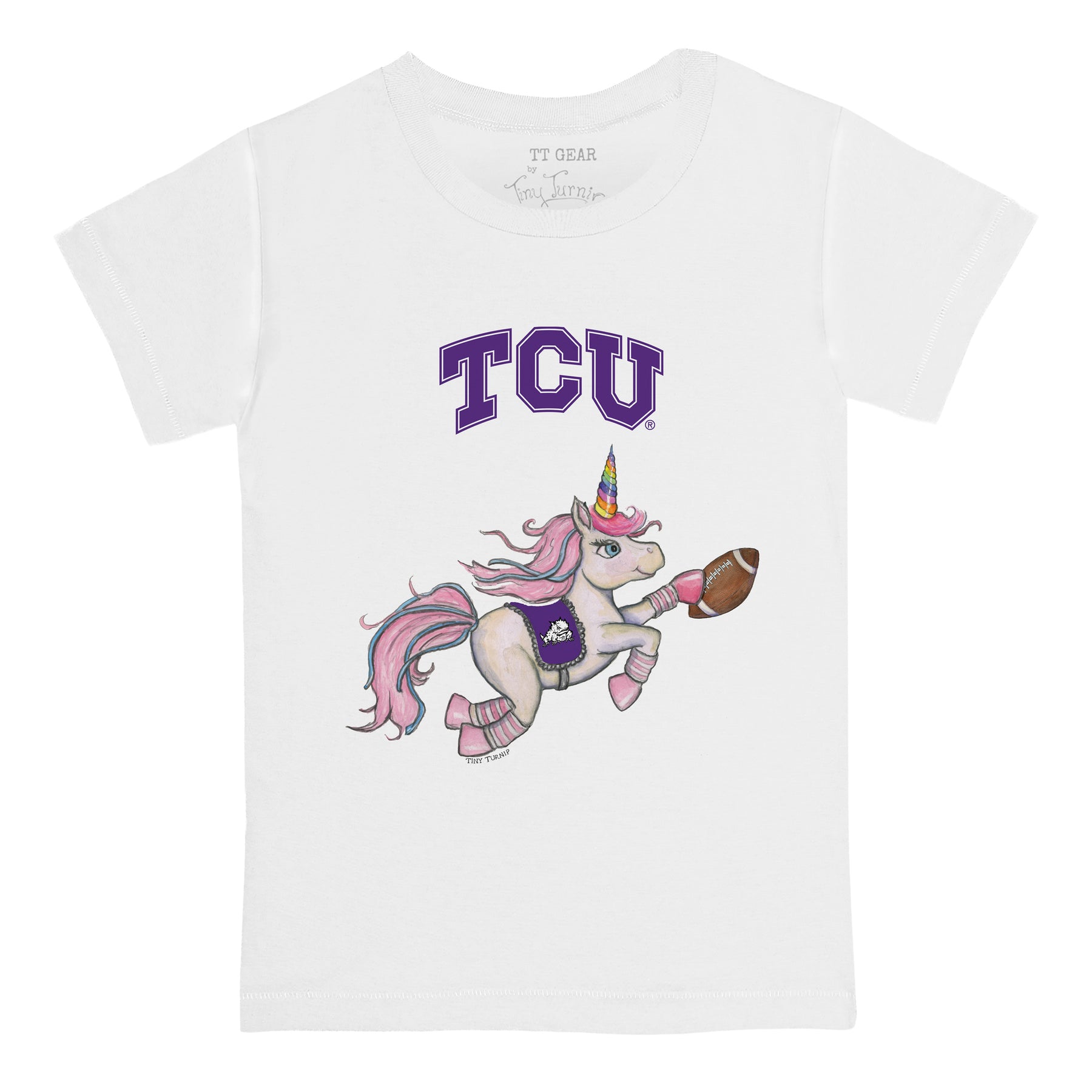 TCU Horned Frogs Unicorn Tee Shirt