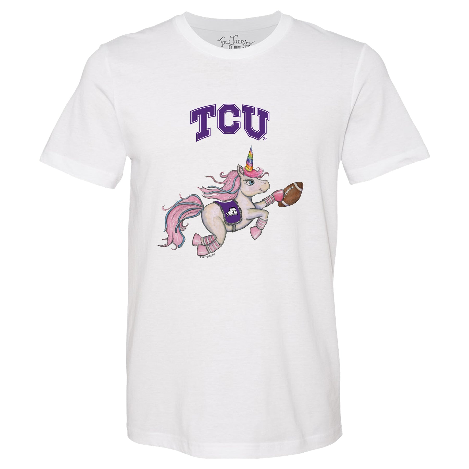 TCU Horned Frogs Unicorn Tee Shirt