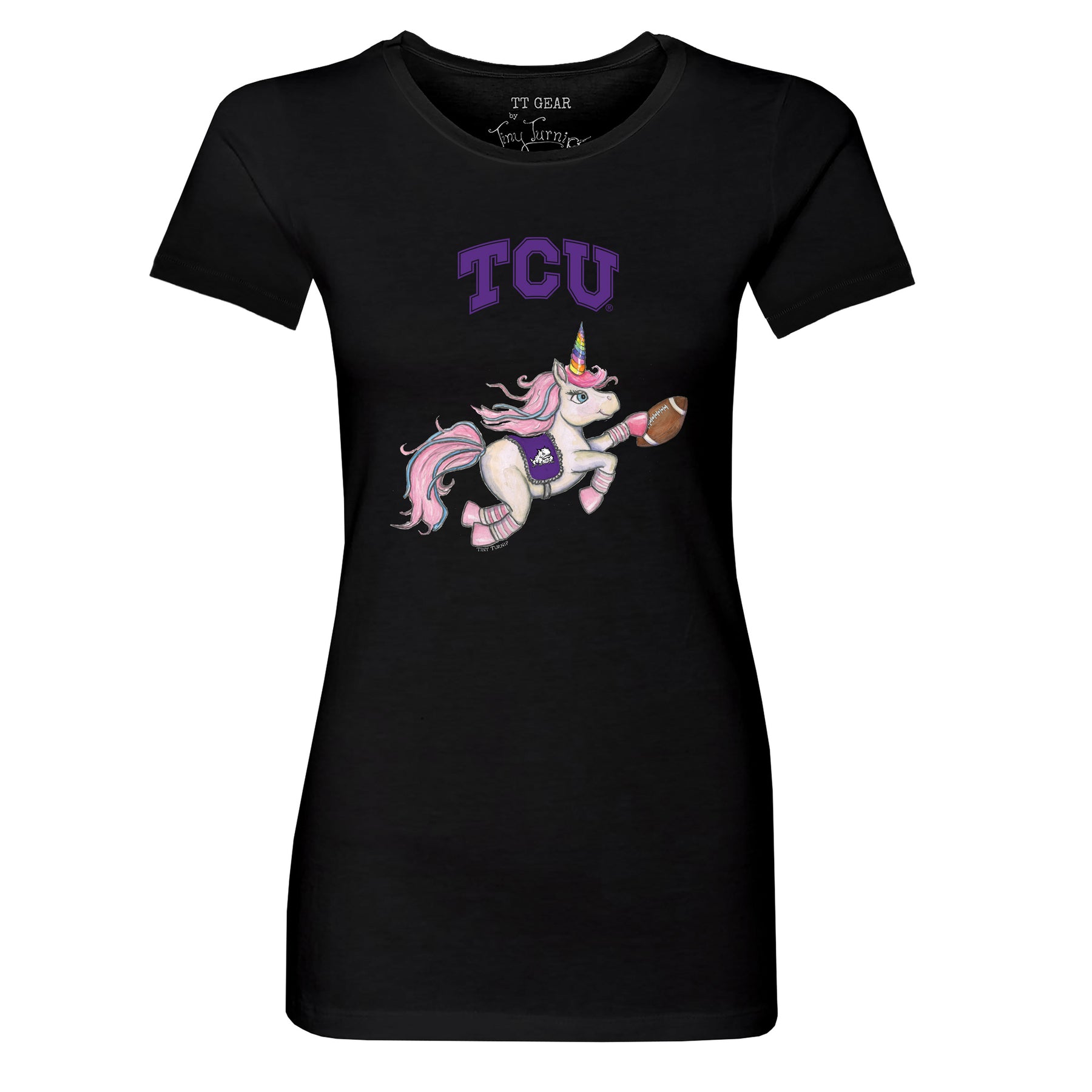 TCU Horned Frogs Unicorn Tee Shirt