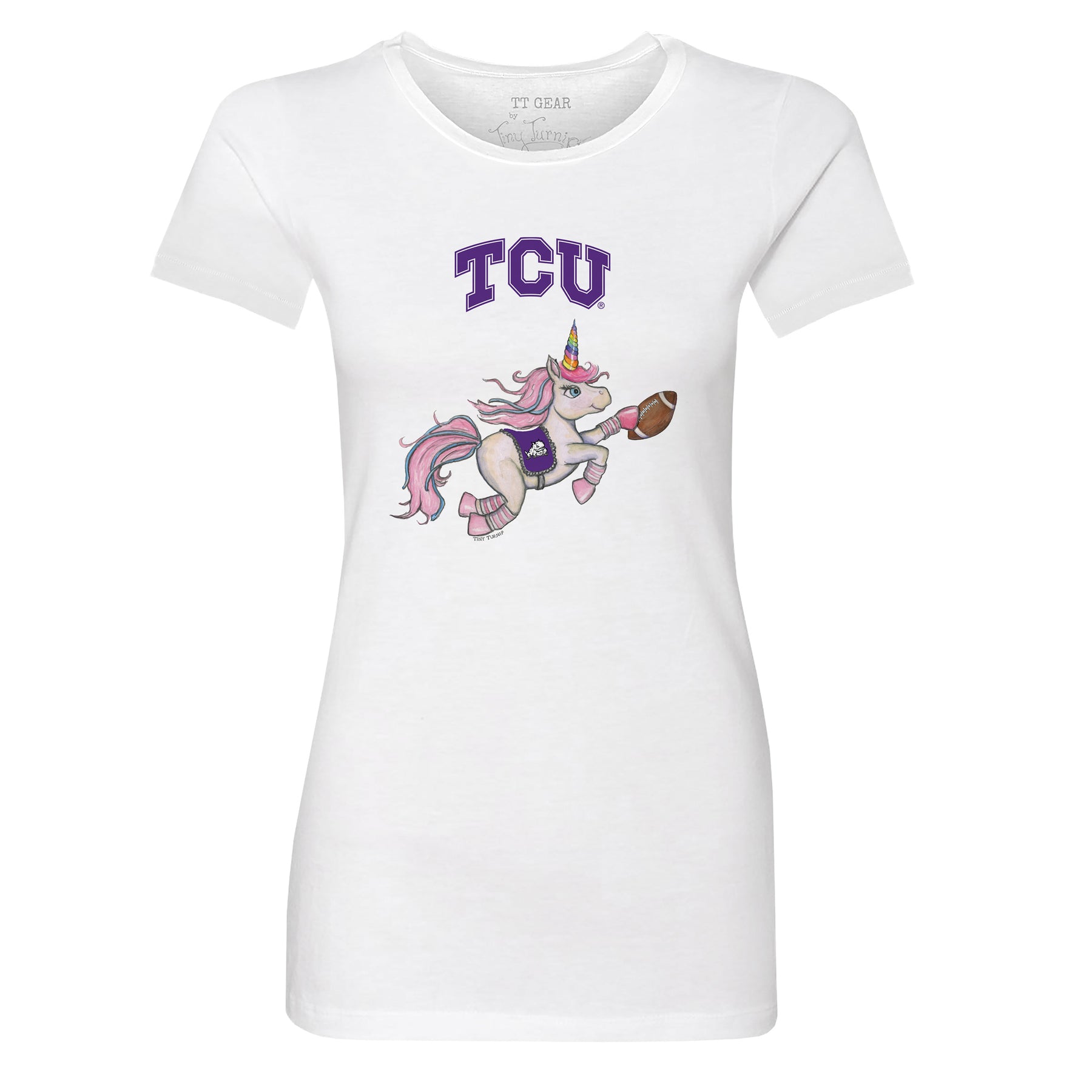 TCU Horned Frogs Unicorn Tee Shirt