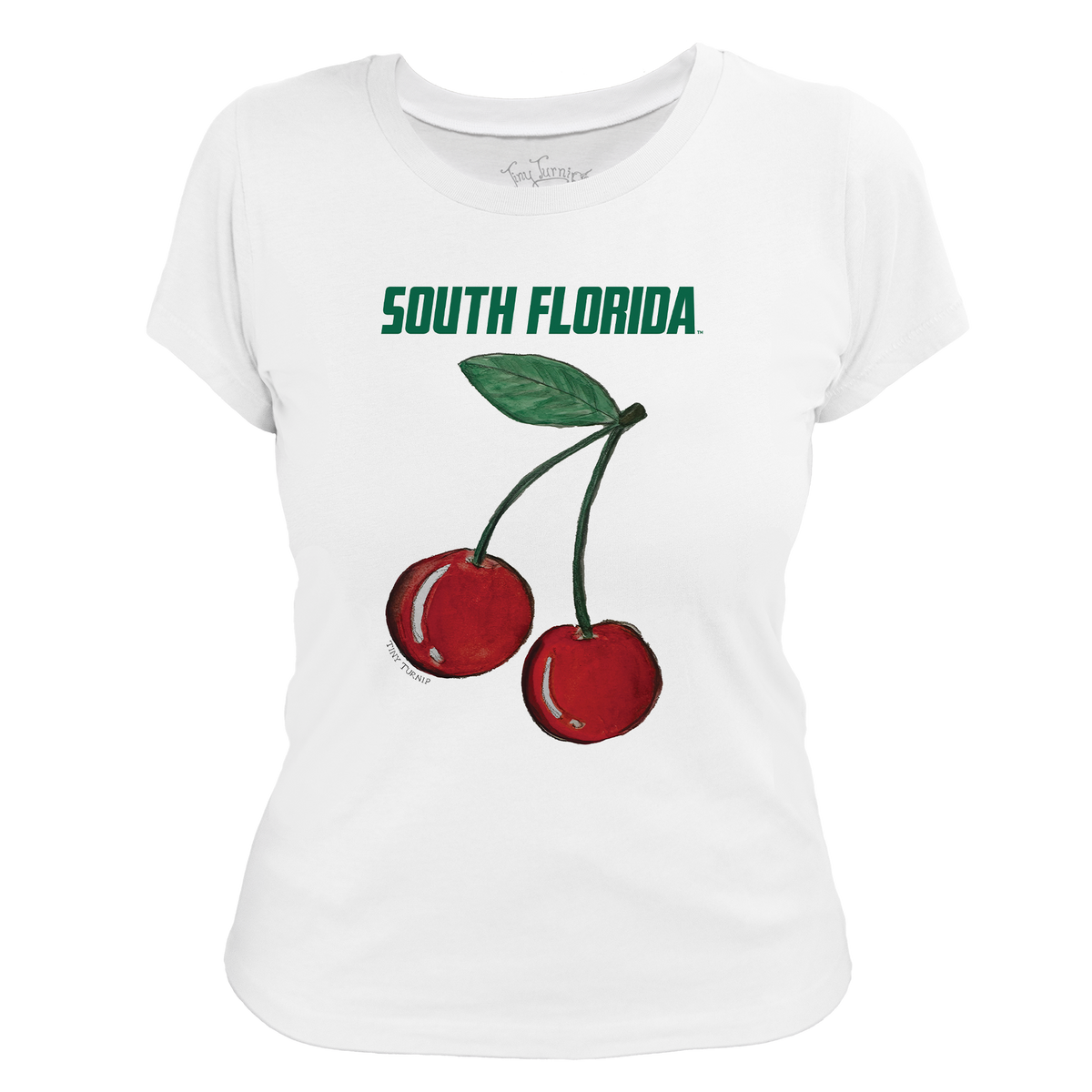 South Florida Bulls Cherry Women's Tee Shirt