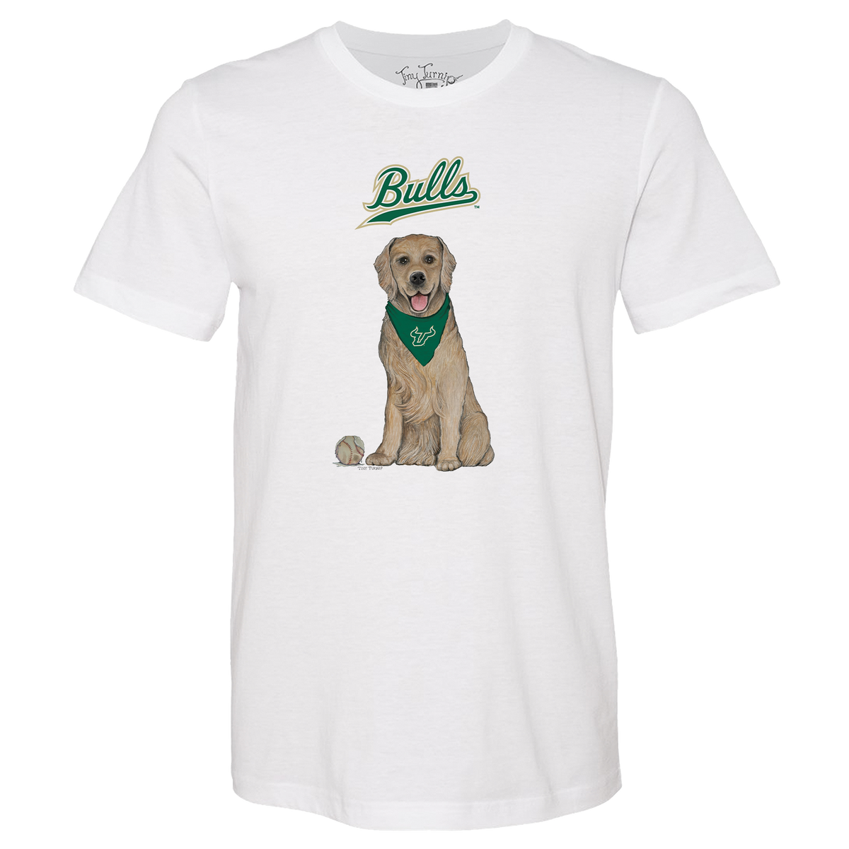 South Florida Bulls Golden Retriever Unisex Tee Shirt