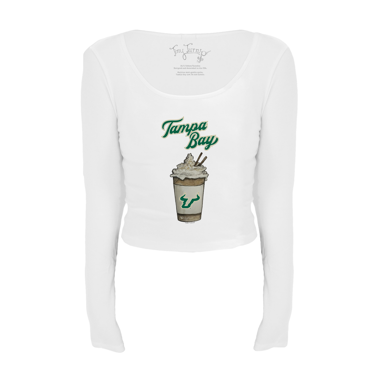 South Florida Bulls Latte Women's Lucy Long Sleeve
