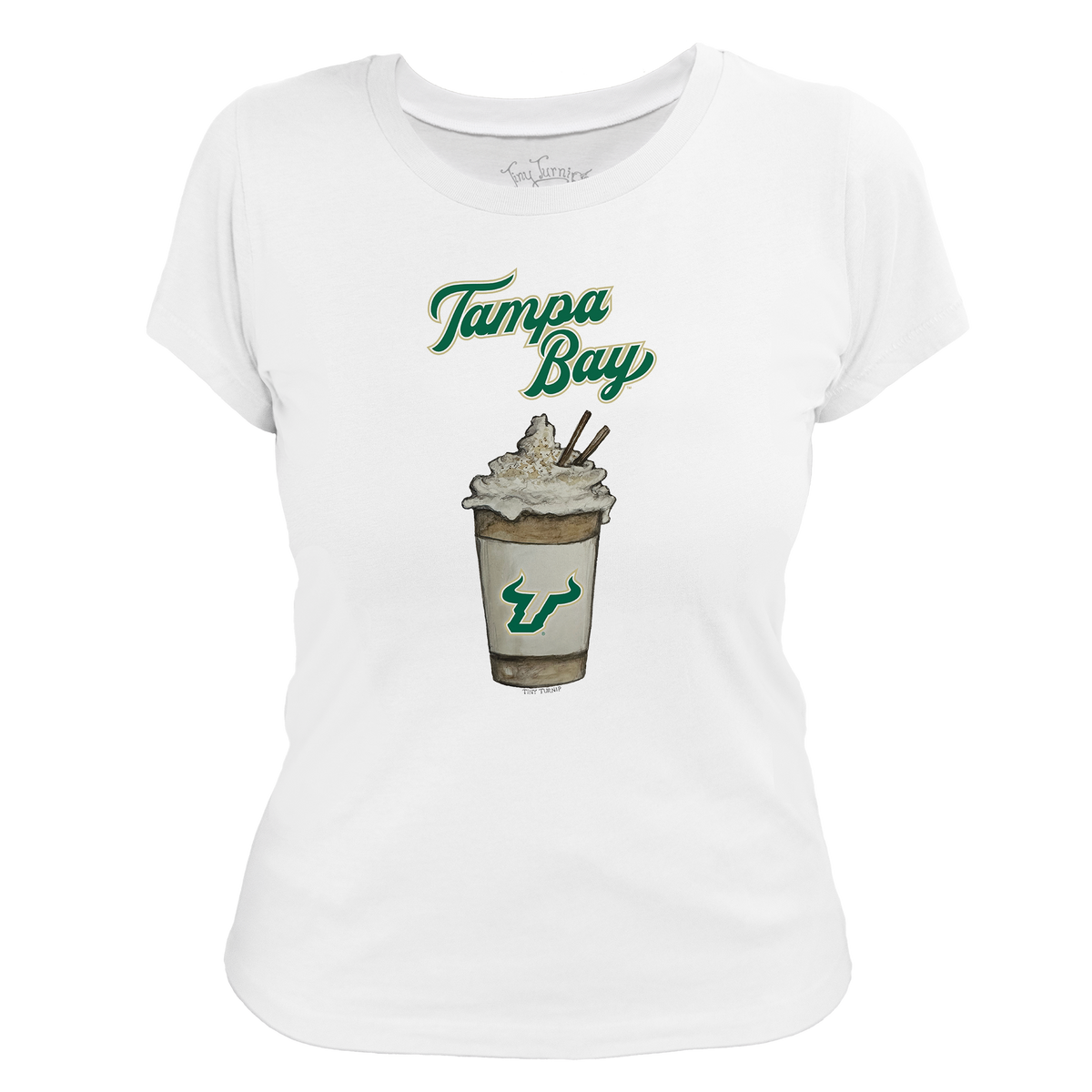 South Florida Bulls Latte Women's Tee Shirt