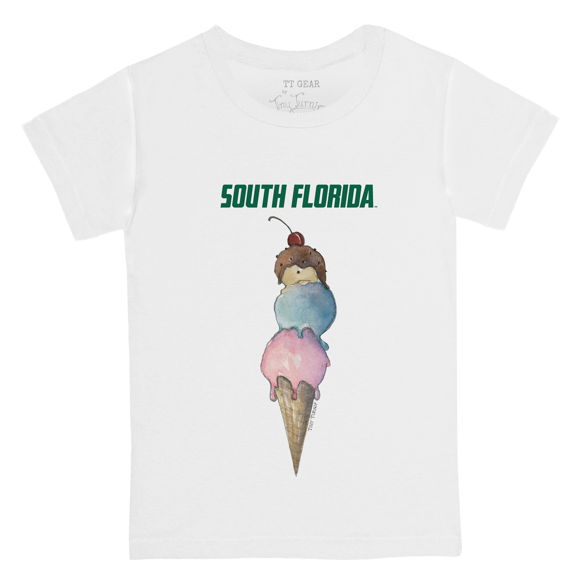South Florida Bulls Triple Scoop Kid's Tee Shirt