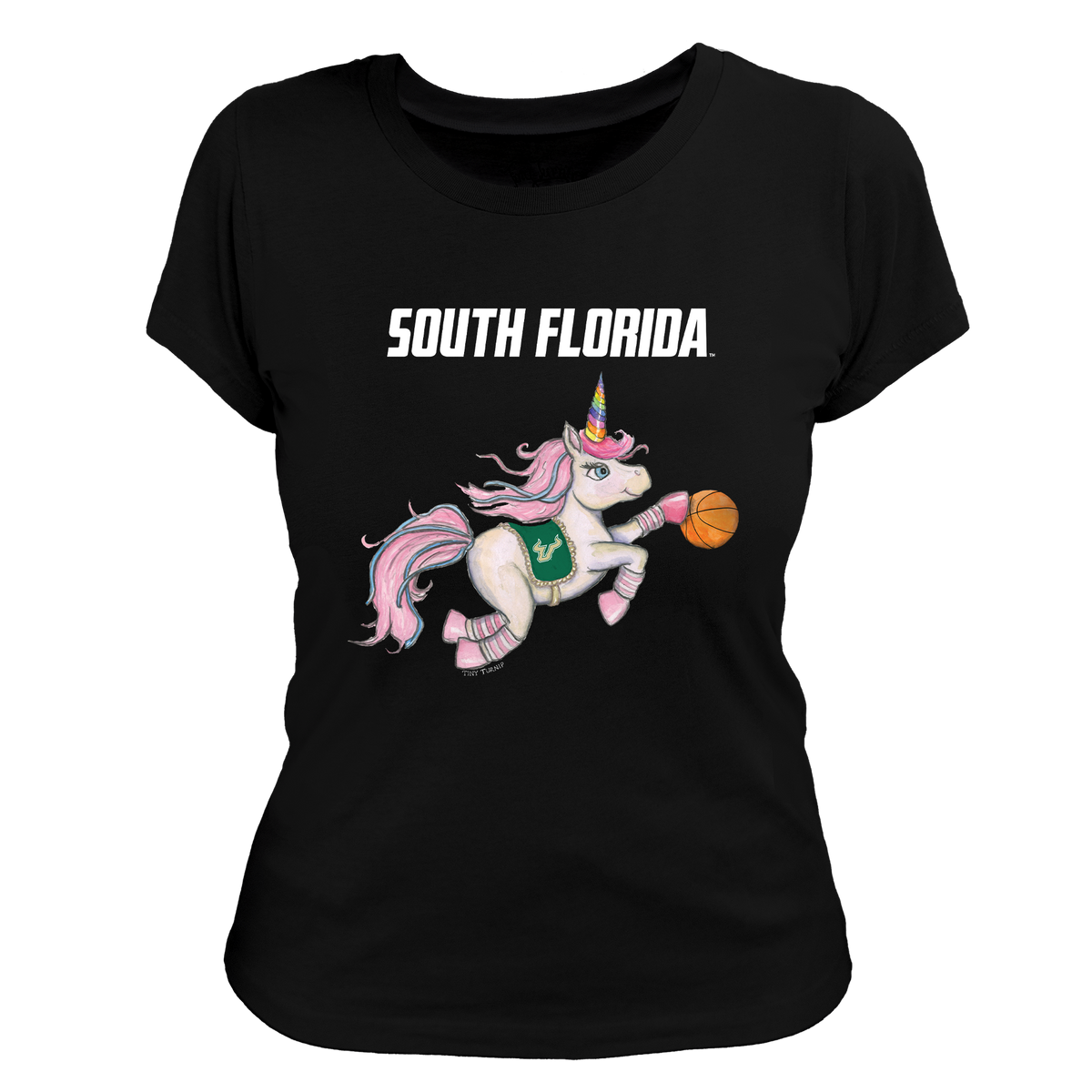 South Florida Bulls Unicorn Women's Tee Shirt