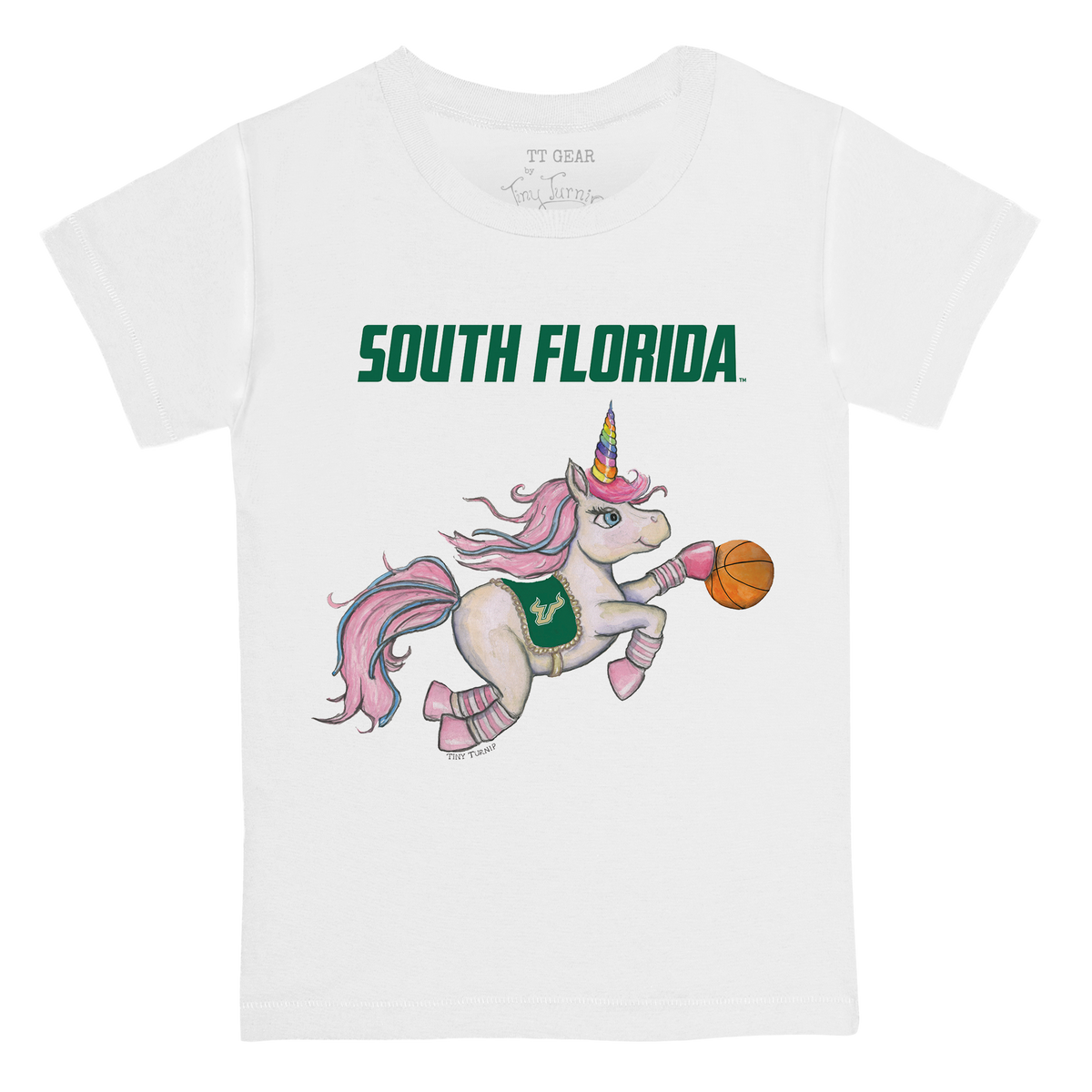South Florida Bulls Unicorn Kid's Tee Shirt