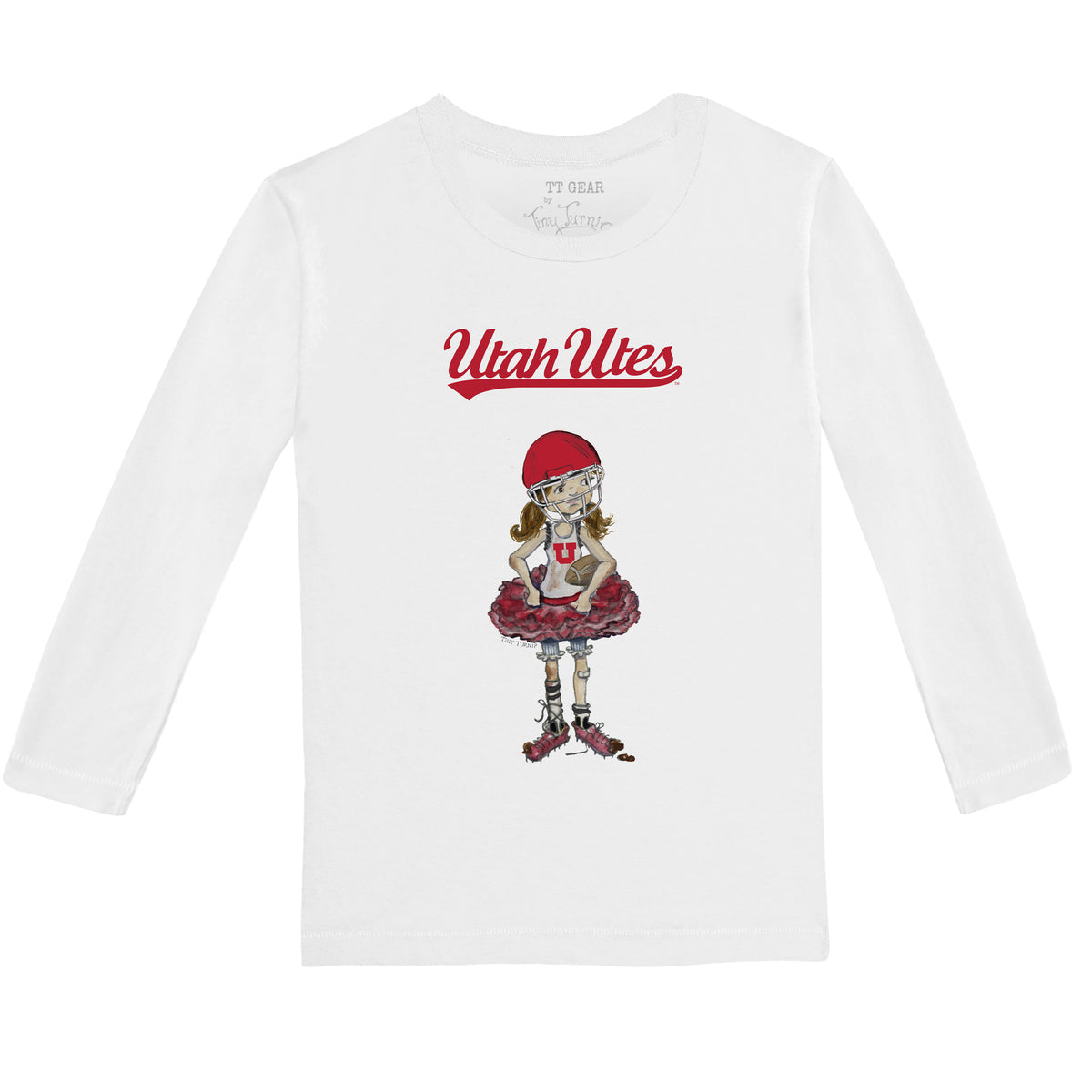 Utah Utes Babes Long-Sleeve Tee Shirt